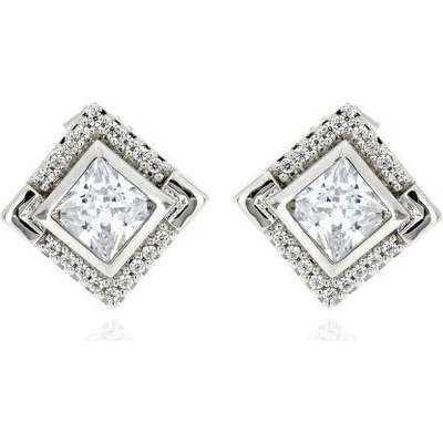 Zlatnictví U Kostela náušnice kostičky se zirkony 309431426