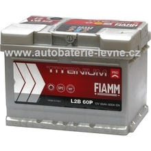 Fiamm Titanium PRO 12V 60Ah 600A L2B 60P