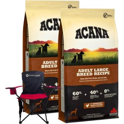 Acana Dog Heritage Adult Large Breed 2x 17 kg