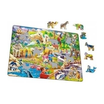 Morten larsen Kladanka Puzzle Zoo Maxi