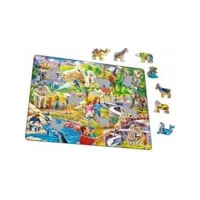 Morten larsen Kladanka Puzzle Zoo Maxi