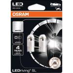 OSRAM Led АВТО КРУШКА w5w osram 2825dwp 12v 6000k 2бр В КУТИЯ (206500200)