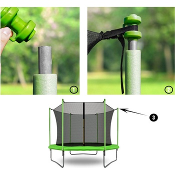 Aga Klobouček UNIVERSAL na vnitřní síť Světle zelený