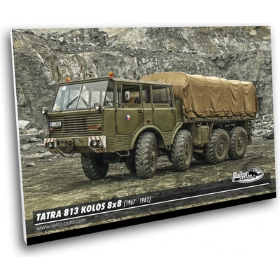 Obraz č. 21 - TATRA 813 KOLOS 8x8 (1967 - 1982) 100 x 70 cm