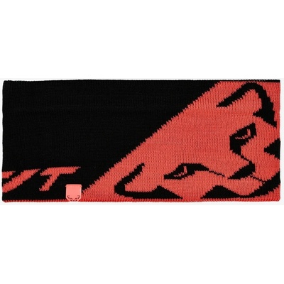 Dynafit Leopard Logo headband ružová