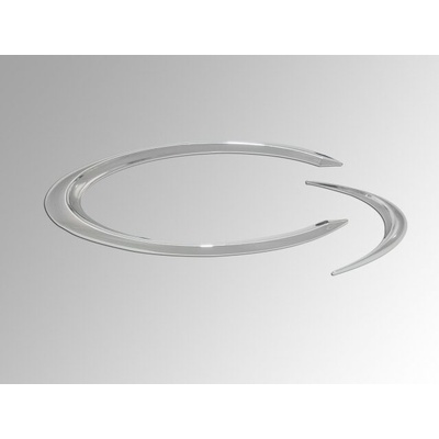 EUFAB 3D Car-Logo Tvar podkovy, sada 2ks