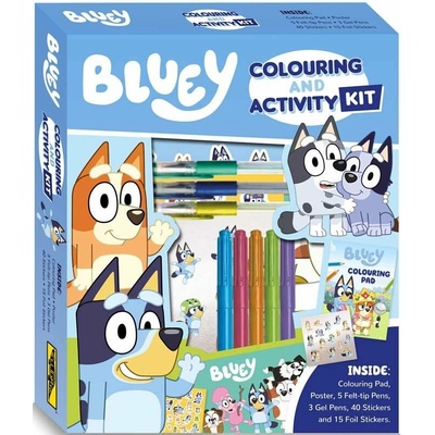 Sada s omalovánkami a samolepkami Bluey – Hledejceny.cz