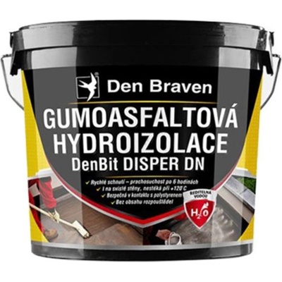 Den Braven Gumoasfaltová hydroizolace DenBit DISPER DN 10 kg