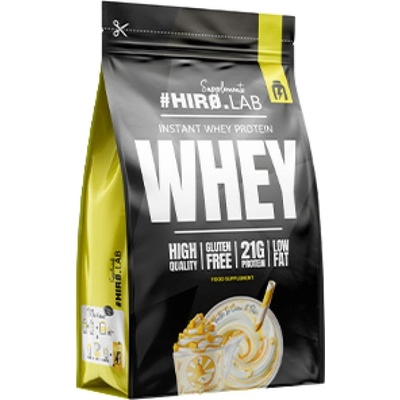 Hiro.Lab Instant Whey Protein | High Quality Whey Concentrate [2270 грама /ПЛИК/] Ванилов сладолед с круша