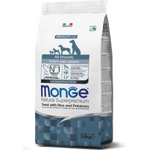 Monoprotein Puppy and Junior All Breeds Trout - 12кг