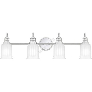 Elstead Lighting Quoizel QZ-SWELL4-PC-BATH-LED Стенно осветително тяло за баня SWELL 4xG9/3W/230V IP44 хром (ED0965)