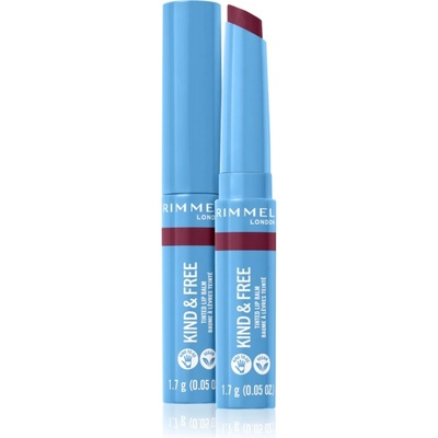 Rimmel Kind & Free тониращ балсам за устни цвят 006 Berry Twist 1, 7 гр