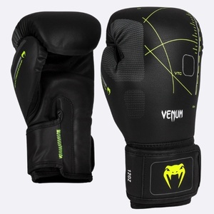 Venum | Официален Вносител за България Боксови Ръкавици Venum Training Camp 4.0 - Black/Neo Green - 10 oz