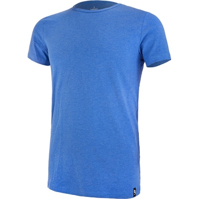 Baridi wear tričko pánské KR tenké výstřih U Outlast modrý melír