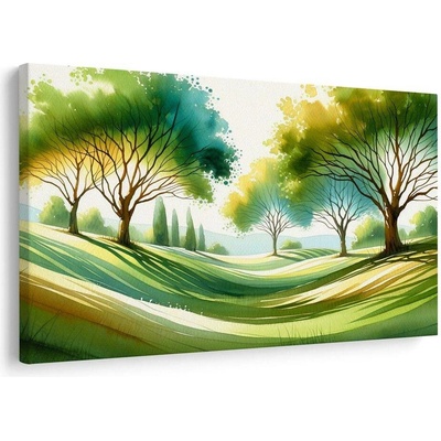 Obraz krajina se stromy - 60x40
