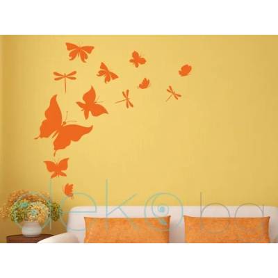 Пеперуди и водни кончета - комплект 12 бр (5208)