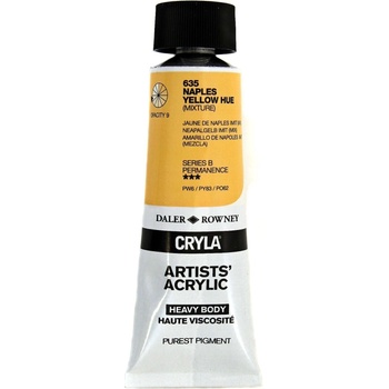 Daler-Rowney Cryla Artists’ АКРИЛНА боя Naples Yellow Hue 75 ml 1 бр (125075635)