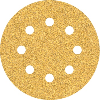 Bosch Brúsny papier EXPERT C470 s 8 otvormi pre excentrické brúsky, 115 mm, zrnitosť 40, 5 ks 2608900794