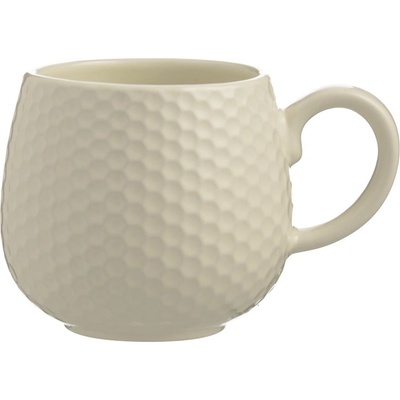 Mason Cash Кремава керамична чаша за лате 350 ml Embossed Honeycomb - Mason Cash (2002.145)