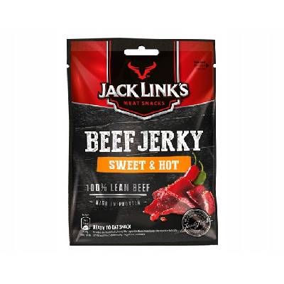 Jerky Jack Link´s Sušené hovädzie mäso Beef Ostro sladká príchuť 25 g