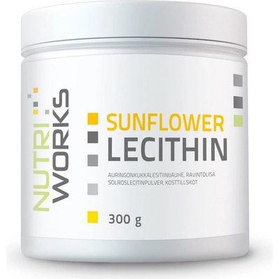 NutriWorks Sunflower Lecithin 300 g Slunečnicový lecitin