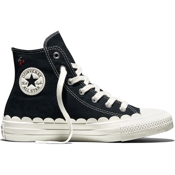 Converse Маратонки Converse Kids' Canvas High-Top Trainers - Black/Egret