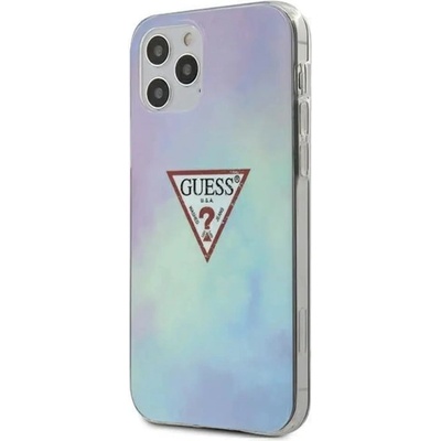 GUESS Калъф за телефон Guess Tie & Die Collection за iPhone 12/ 12 Pro, син (3700740480595)