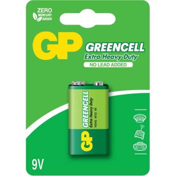 GP Batteries Батерия цинкова, gp, 1604glf-u1, 6f22, 9v, 1бр (gp-bm-1604glf-u1)