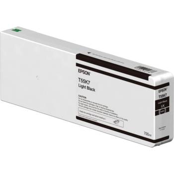 Epson Мастило EPSON T55K700 Light Black (C13T55K700)