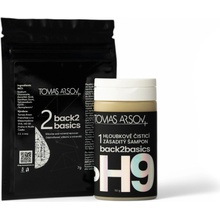 Tomas Arsov BACK2BASICS šampón 50 g+ odstranovač silikonů a minerálu 5 g dárková sada