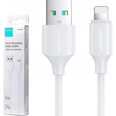 Joyroom S-UL012A9 USB nabíjací- Lightning 2,4A, 0,25m, černý