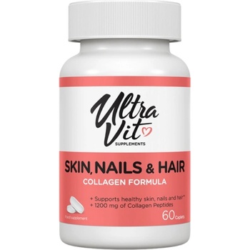 Image 1 of UltraVit by VPLab Skin, Nails & Hair / Collagen Formula [60 капсули]