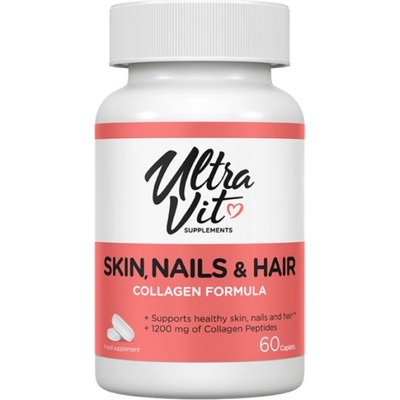 UltraVit by VPLab Skin, Nails & Hair / Collagen Formula [60 капсули]