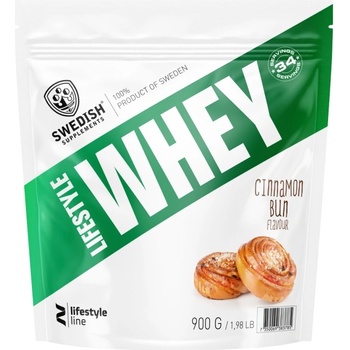 Image 1 of Swedish Supplements Lifestyle Whey [900 грама] Канелено кексче