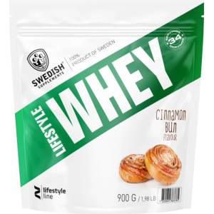Swedish Supplements Lifestyle Whey [900 грама] Канелено кексче