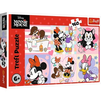 Trefl - Puzzle Minnie and Daisy colorful day - 160 piese