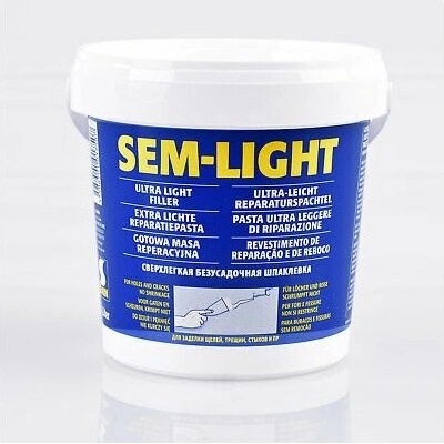 Sem Light Šlehaný tmel 0,5 l bílá
