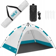 NILS CAMP NC4802 Sivý na pláž s UV filtrom