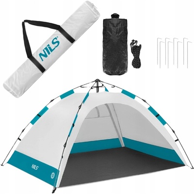 NILS CAMP NC4802 Sivý na pláž s UV filtrom