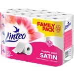 Linteo Тоалетна хартия Linteo Satin 24 ролки, 3-слойна