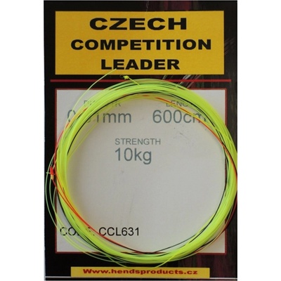 Monofilní muškařský návazec Hends Czech Competition Leader 9 m 0,22 mm 4 kg