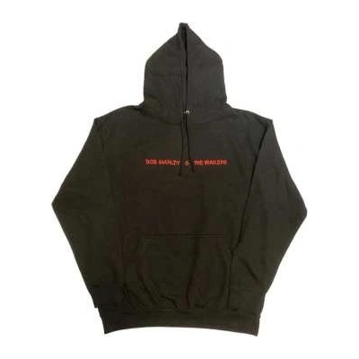Bob Marley Unisex Pullover Hoodie: Wailers One Love Portrait back Print & Embroidery