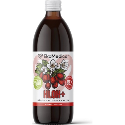 Ekomedica Šťava hloh 100% 500 ml