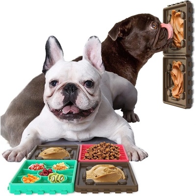 Pet Interest Интерактивна играчка за домашен любимец PET INTEREST Multifunctional Licking Puzzle (set 4pcs) (42582)