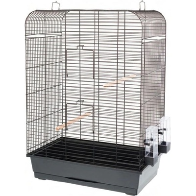 INTER-ZOO Pet Products Клетка за птици НИНА черна - 54 x 34 x 75 см