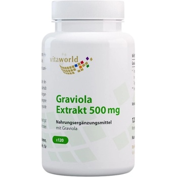 Image 1 of vitaworld Graviola extract 500 mg [120 капсули]