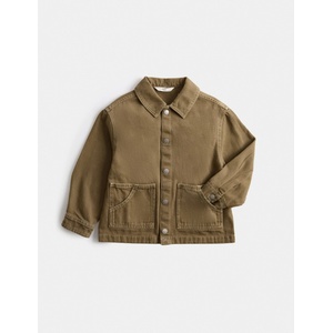 Marks & Spencer Дънкова яка от чист памук (2-8 години) Marks & Spencer зелена Marks & Spencer | Zelen | Момчешки | 2-3 години