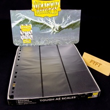 Dragon Shield Arcane Tinmen 18 pocket stránka Non Glare Black 50 ks