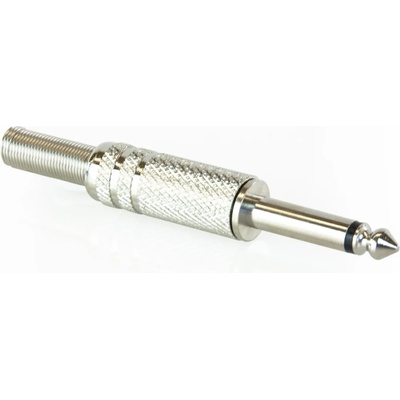 Master Audio Конектор Master Audio - HY043, 6.3 mm, сребрист (HY043)