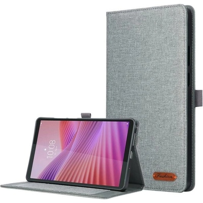 Vsechnonamobil 126716 FABRIC Zaklápěcí obal pro Lenovo Tab One / Lenovo Tab K9 šedý